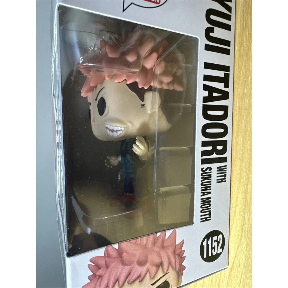 Funko Pop 1152 Yuji Itadori With Sukuna Mouth 2022 Hot Topic Expo JJK Exclusive